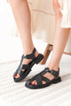 SANZİA SANDALET 226.M-575-S SİYAH
