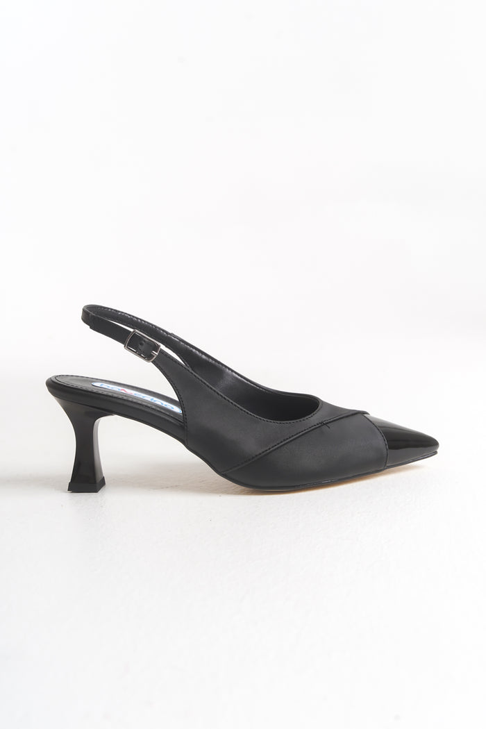 CLARİSSE VİRGİN TOPUKLU AYAKKABI 497-S SİYAH