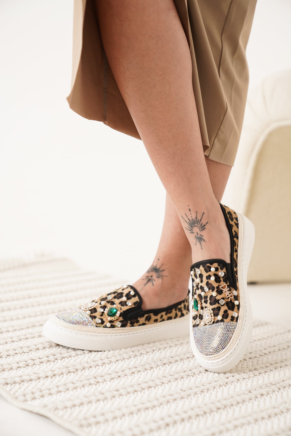 VİERRA TAŞLI LOAFER Y-2026 LEOAPAR