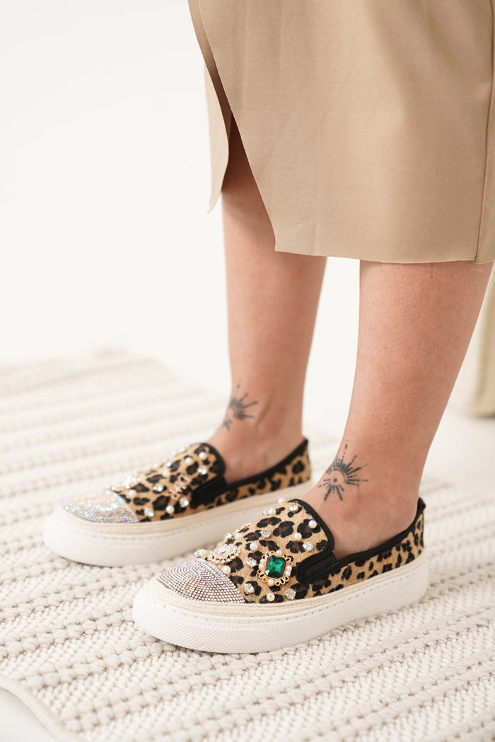 VİERRA TAŞLI LOAFER Y-2026 LEOAPAR