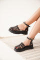 FURLA SANDALET 401-S SİYAH