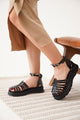 FURLA SANDALET 401-S SİYAH