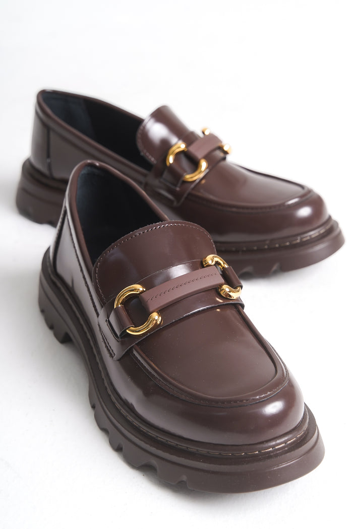 DORVİA TOKALI LOAFER 272-K KAHVE