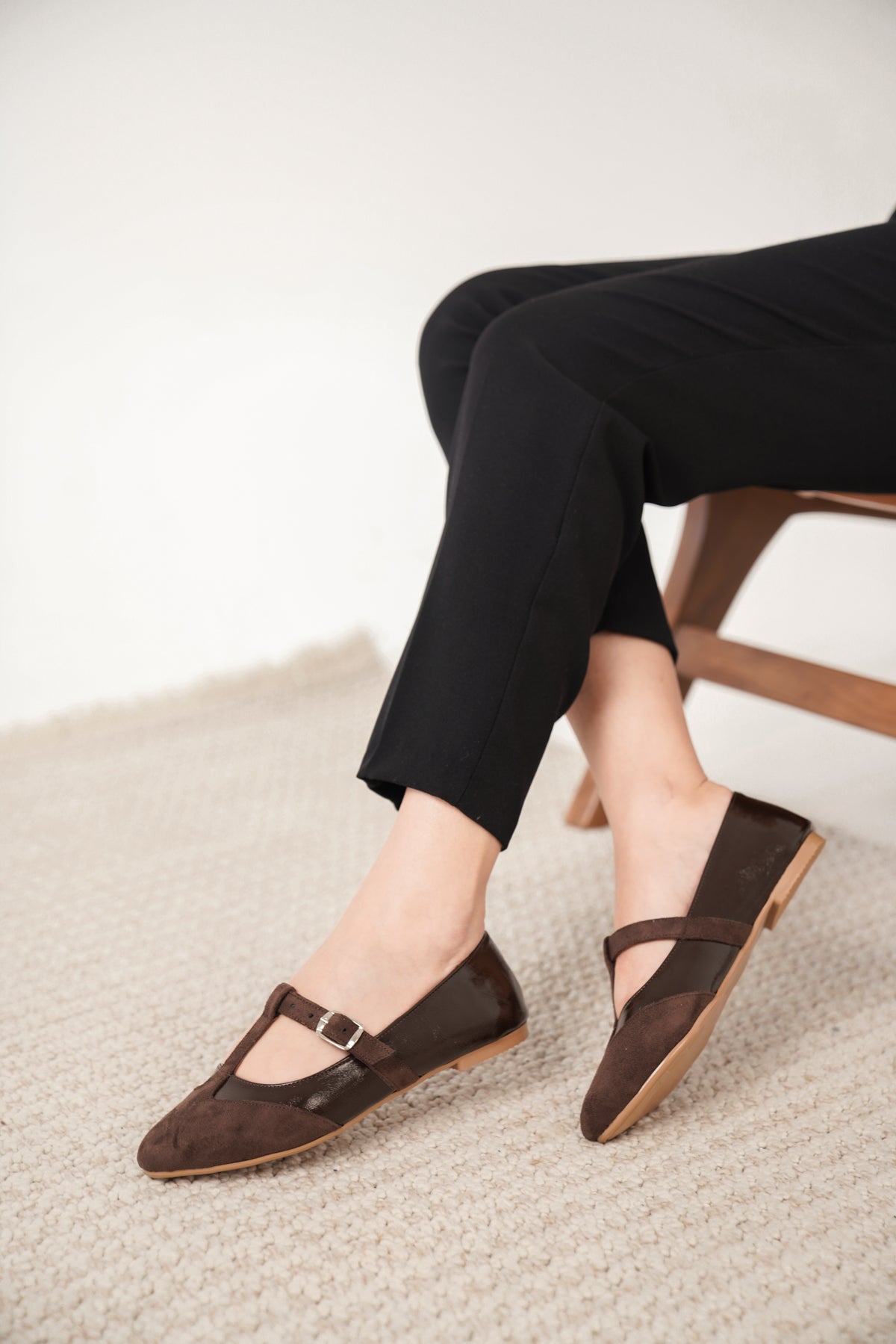 belvia babet kahve kadın ayakkabı