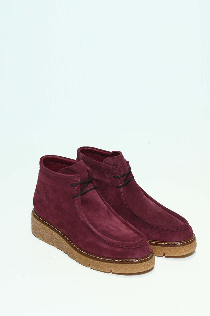 RAYNA BOT 12019XS-BS BORDO SÜET