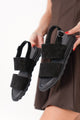 TİVELLA SANDALET S27-SS SİYAH SÜET