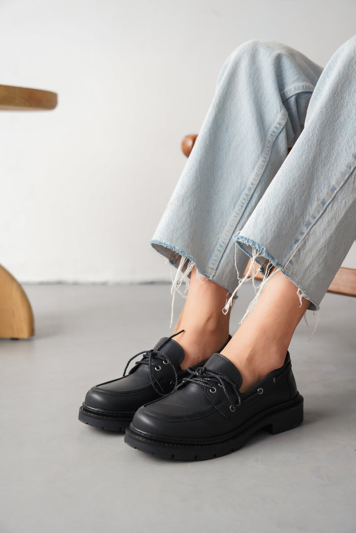 RİVELLE LOAFER 1802-S SİYAH
