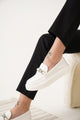 LUNELLA TAŞLI LOAFER 2113-B BEYAZ