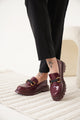 DORVİA TOKALI LOAFER 272-B BORDO