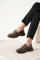 DORVİA TOKALI LOAFER 272-K KAHVE