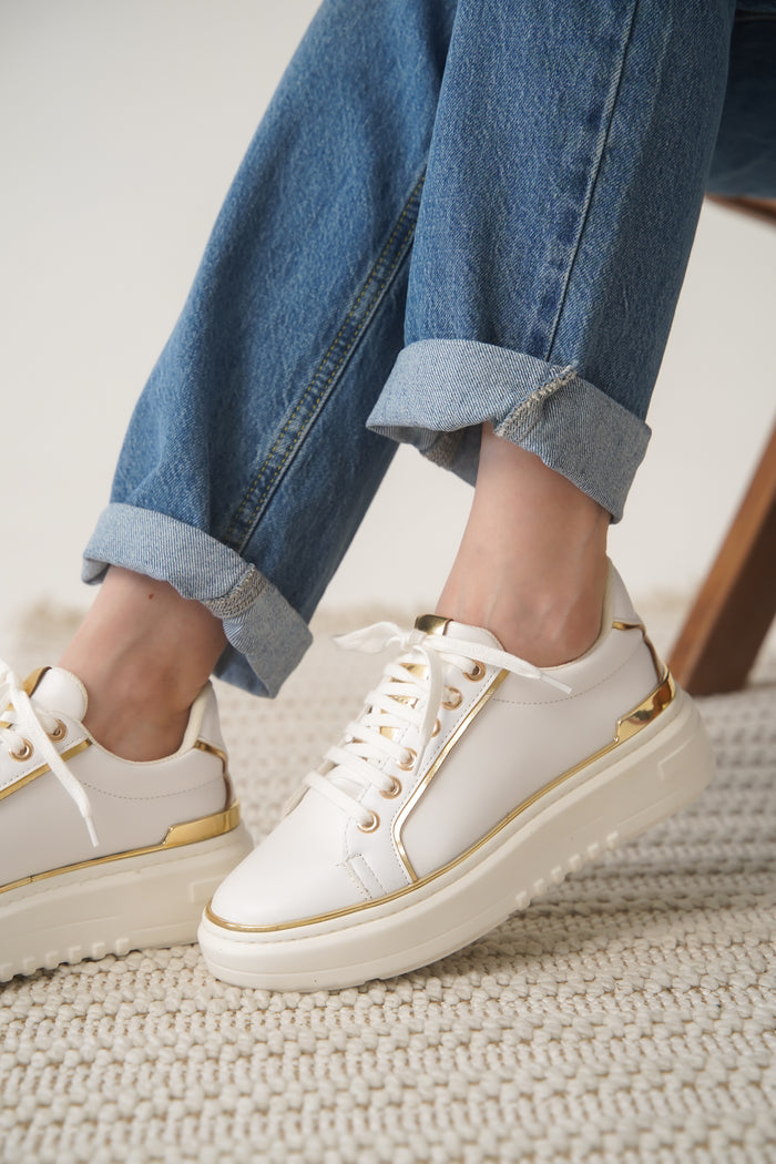 RUNARA SPOR AYAKKABI 6030-B BEYAZ