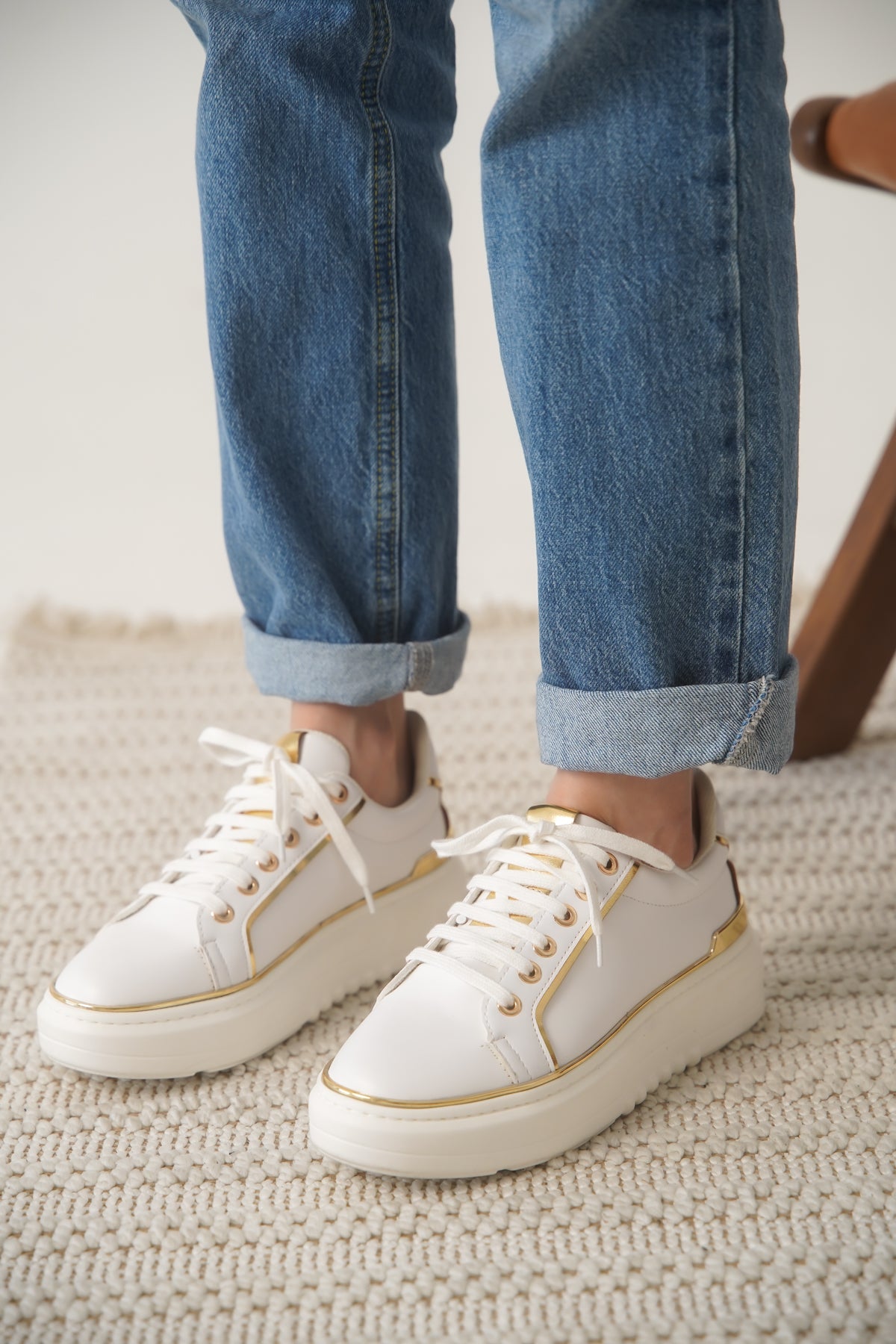 RUNARA SPOR AYAKKABI 6030-B BEYAZ