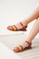 DALVİA SANDALET 1014-M MULTİ