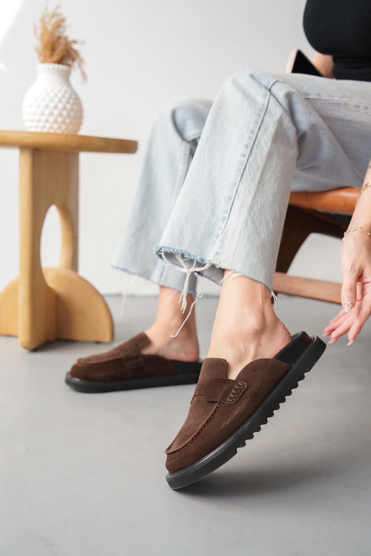 MİNORE SÜET TERLİK 23026-KS KAHVE SÜET