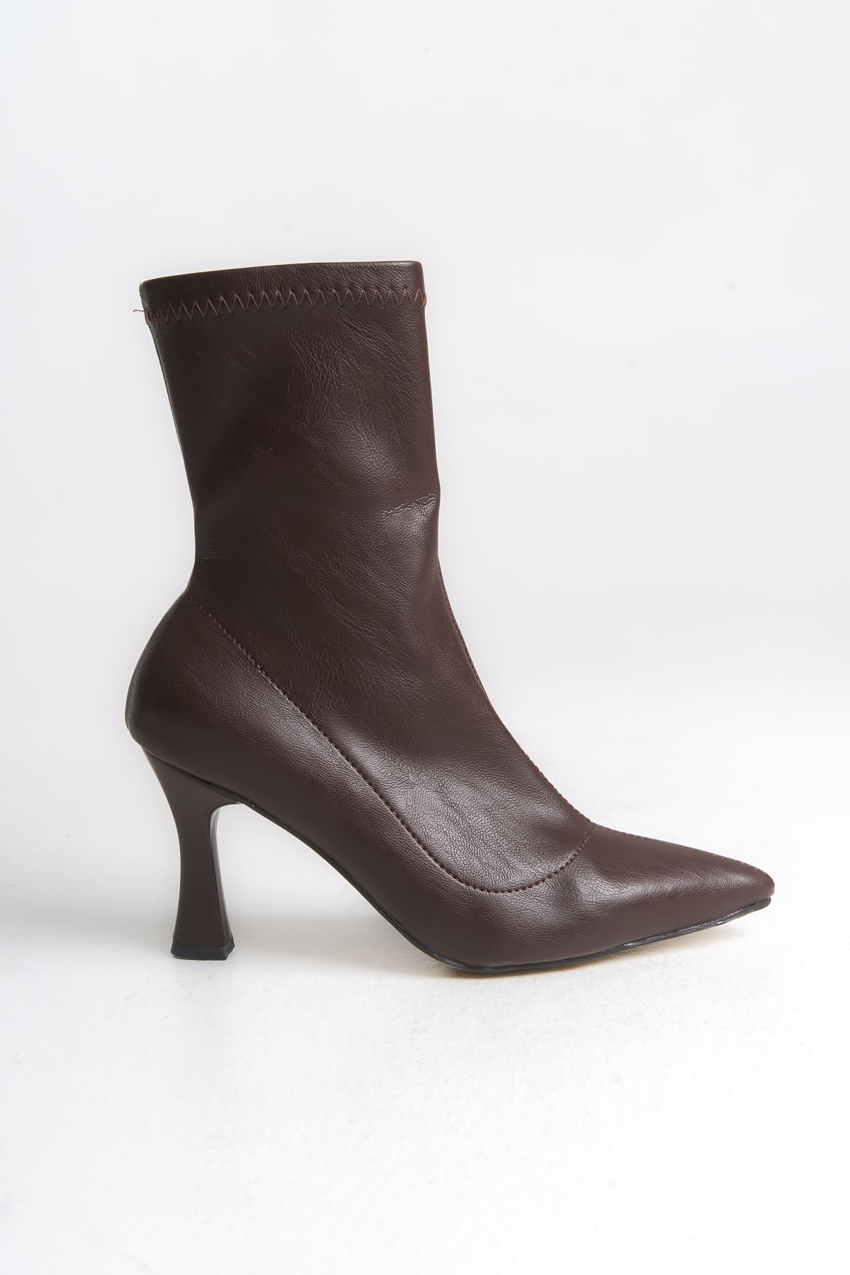 TAYRA STREÇ BOT 743-K KAHVE